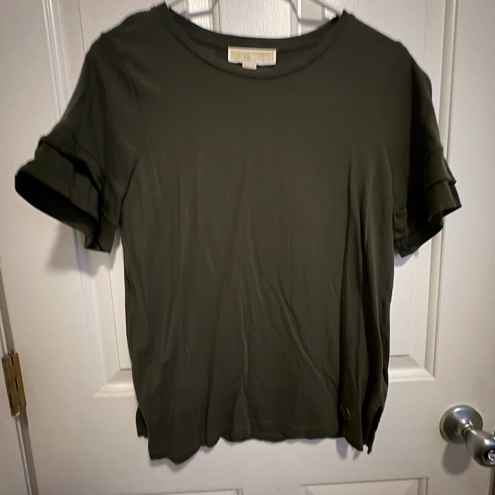 Olive Green Casual Women's Top